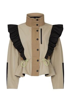 Sandy Liang Pell Peplum Jacket